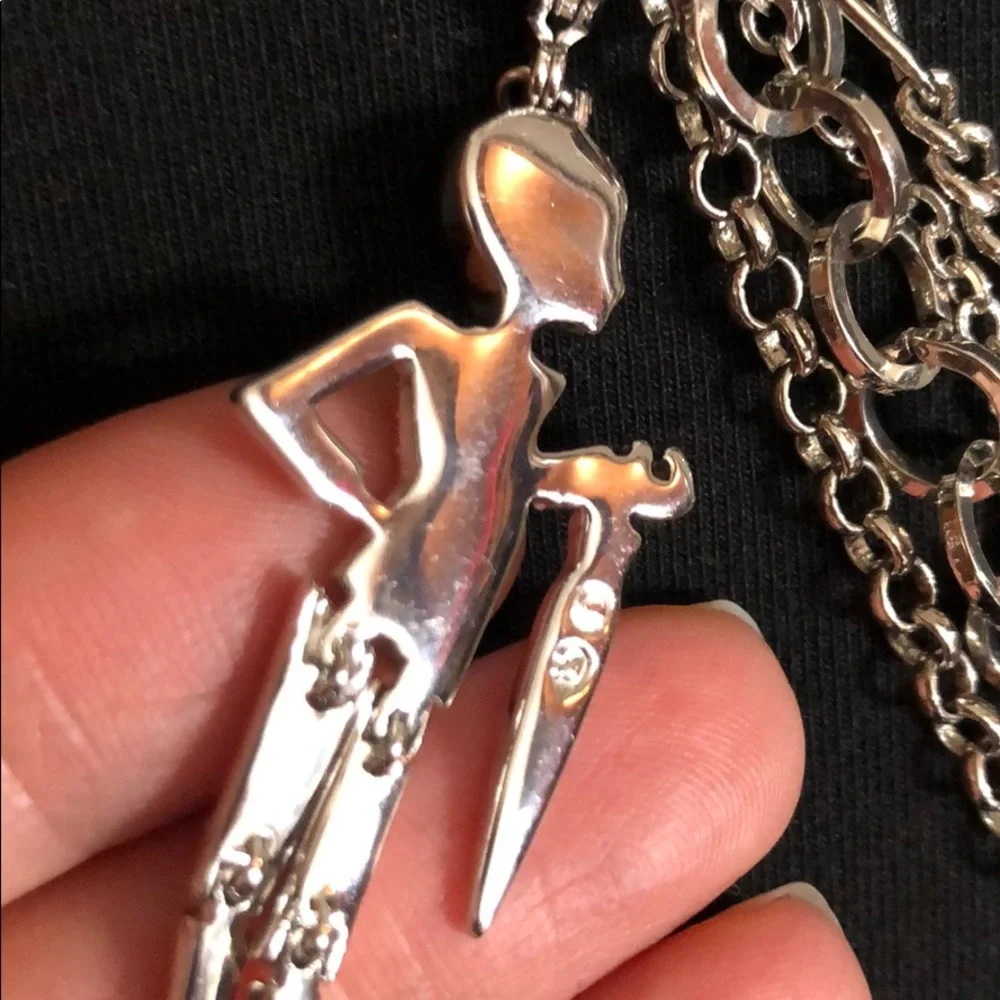 Vintage layered Swarovski necklace